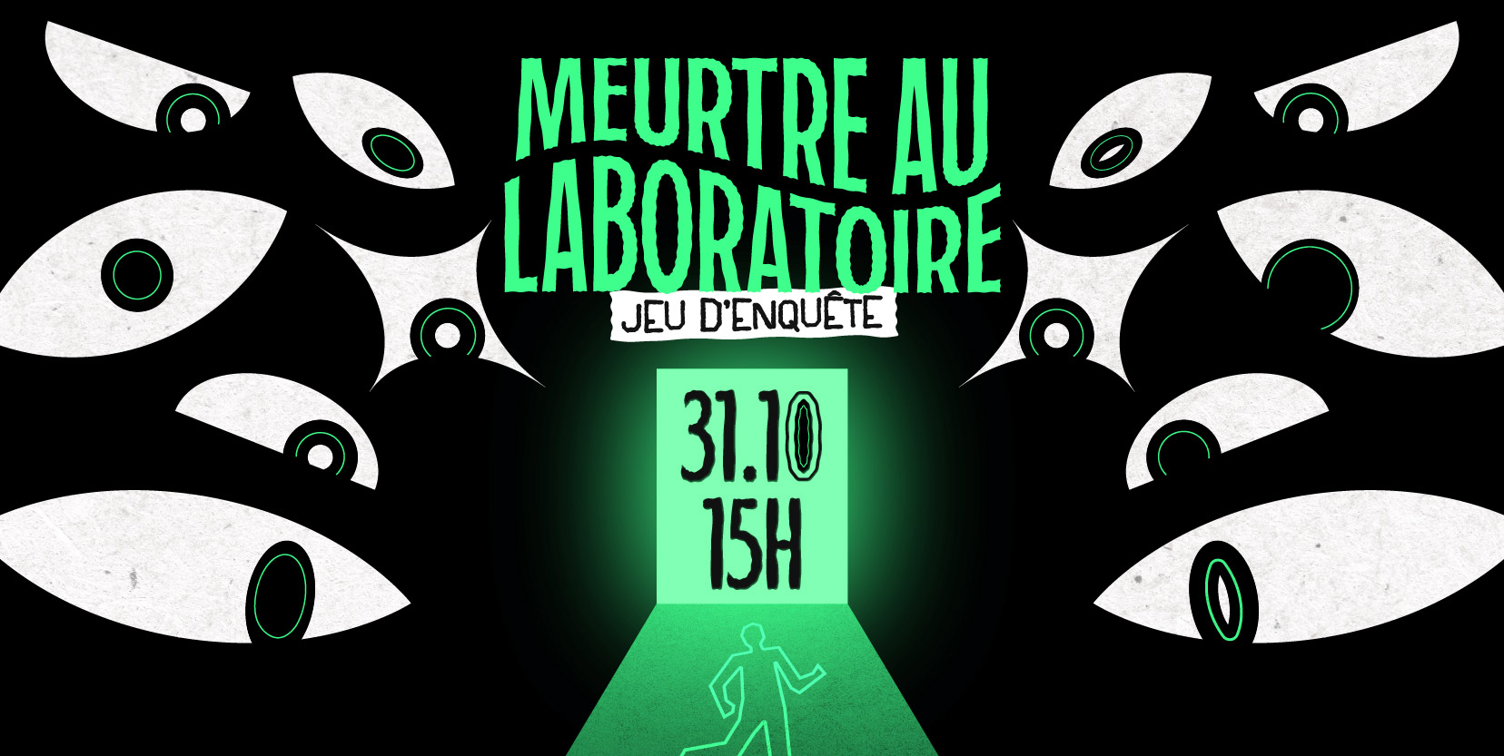 Meurtre au laboratoire – Jeu d'enquête Halloween – 31 octobre 15h
